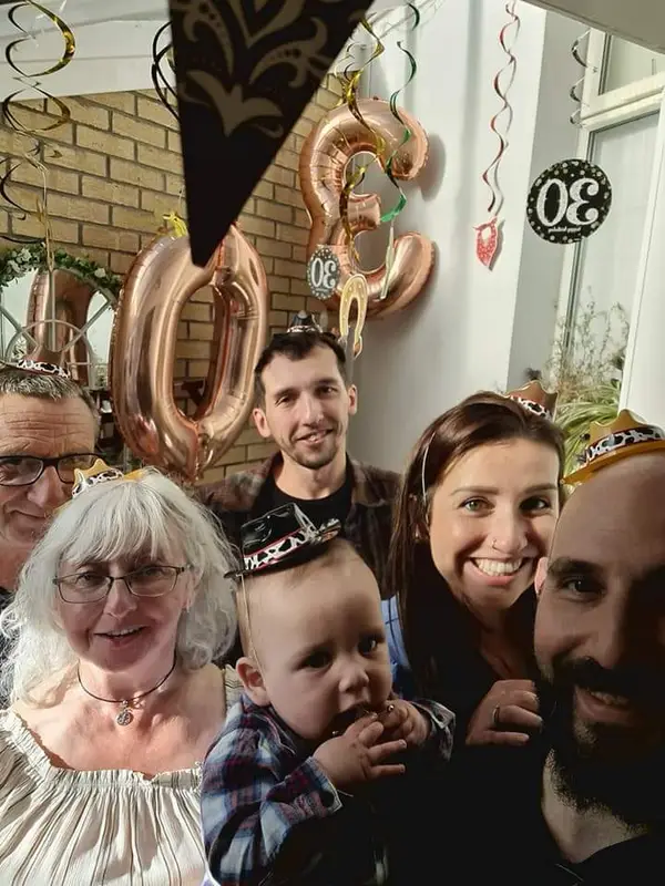 Photograph of Connor (Family album)